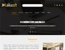 Tablet Screenshot of akkasoft.com